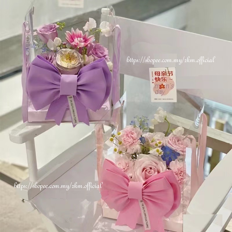 FOLDABLE KOREAN FLOWER Florist Bouquet Chocolate Doorgift Gift Surprise ...