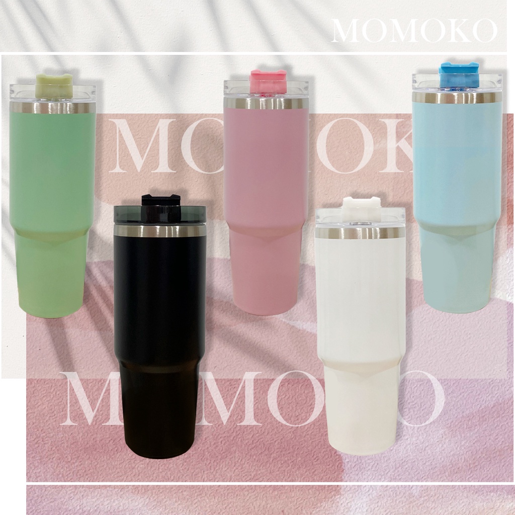 TYESO OEM CUP 304 Stainless Steel Thermos Tumbler Korean Macaron Mug