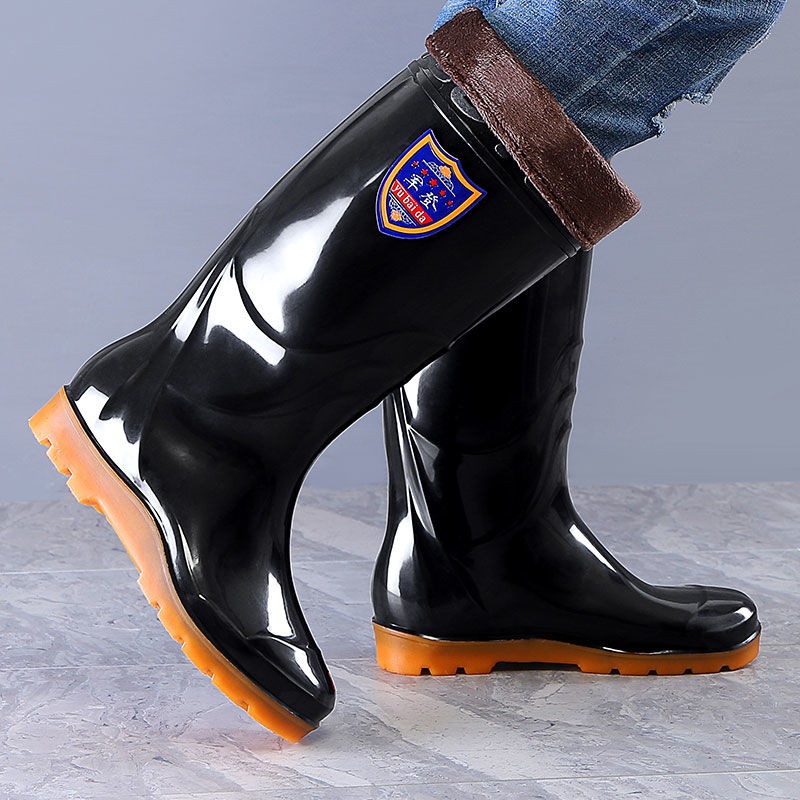 male rain boots