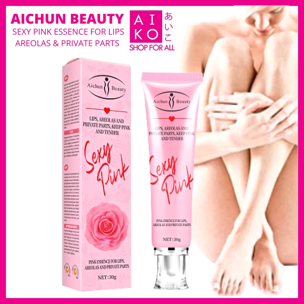 Aiko Aichun Beauty Sexy Pink Essence For Lips Areolas And Private Parts 30g Ac3101 Shopee