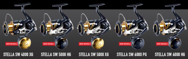Shimano 2020 Stella sw 4000hg/4000xg/5000xg/5000hg/6000pg/6000xg 