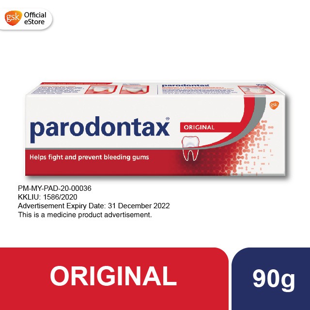 parodontax ORIGINAL Toothpaste to Help Fight and Prevent Bleeding Gums* (90g)