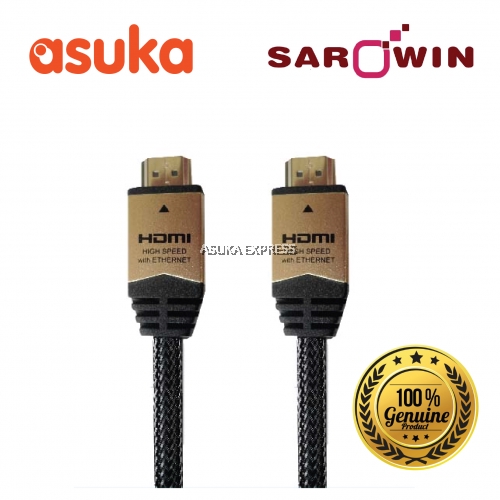 Sarowin (HDMI5.0C) 4K V2.0 HDMI to HDMI Cable - 5meter / Ready to use