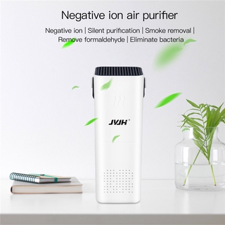 Portable Air purifier USB Ionic Purifier with HEPA Filter Can Effectively Remove Allergens Smoke Pollen Pet Hair Benzene Formaldehyde