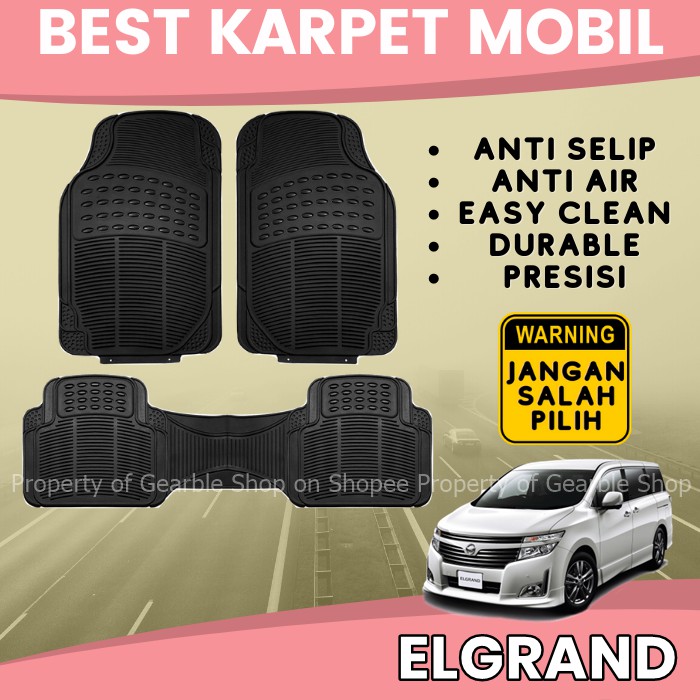 nissan elgrand floor mats