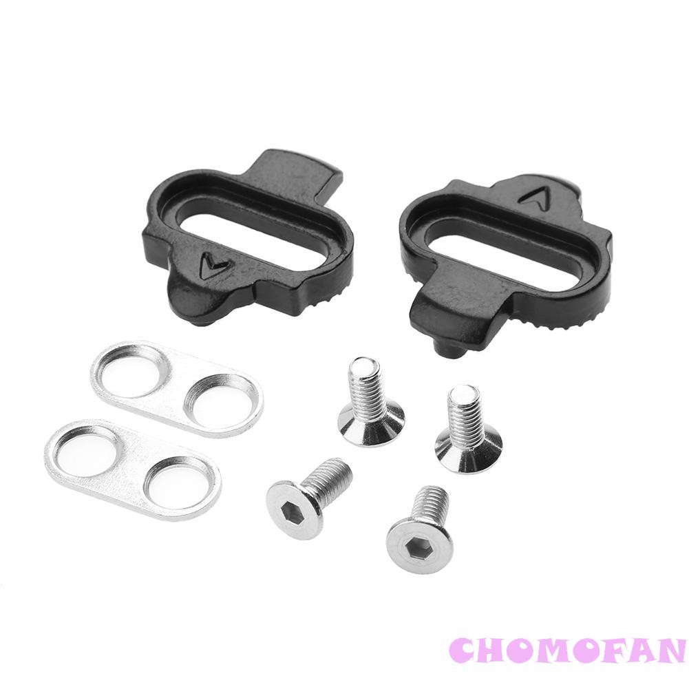 Bicycle Bike Pedal Lock Adapter Cleats Clipless for SHIMANO SPD MTB Black
