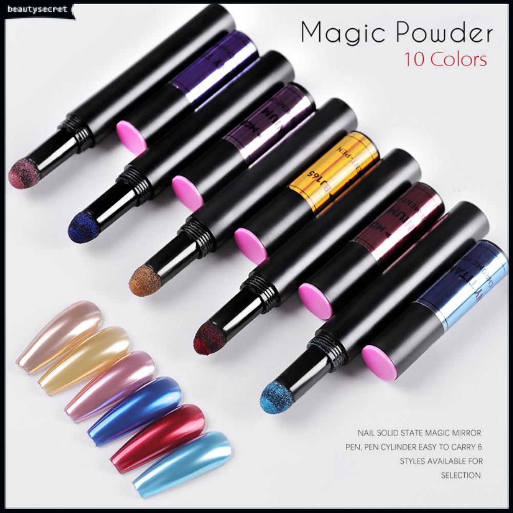 Manicure Air Cushion Magic Pen Does Not Float Powder Mirror Magic Pen Solid Titanium Powder Air