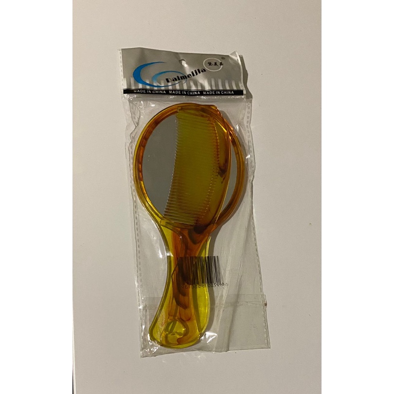 Plastic Glass Mirror with Comb Set [READY STOCK] Shopee Malaysia