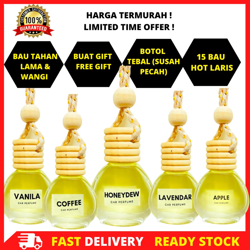 [ READY STOK ] CAR PERFUME TERMURAH PERFUME HARGA KILANG [AIR FRESHNER