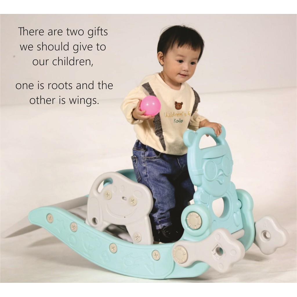 penguin rocking horse