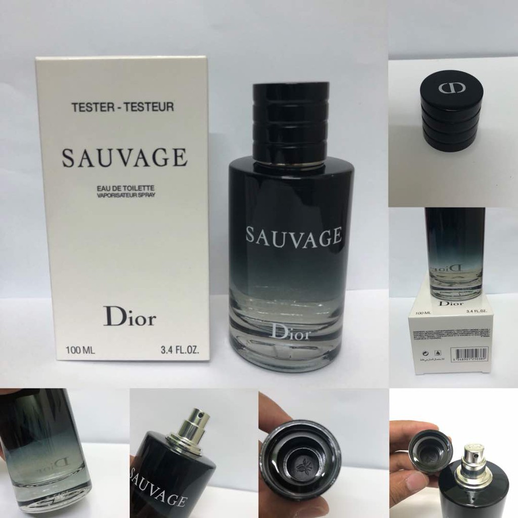 eau sauvage parfum tester