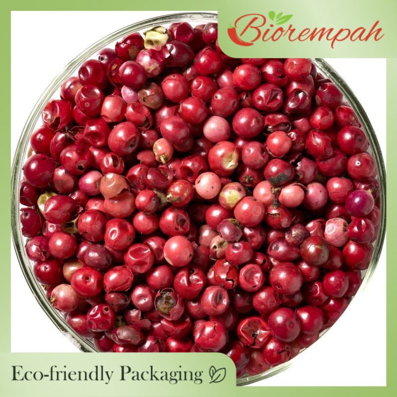 Pink Pepper Berries 50g – Exotic Gourmet Spice | Buah Lada Merah Jambu 50g – Rempah Eksotik Premium
