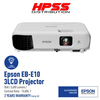 EPSON EB-E10 EB-W51 EB-X06 EB-X41 EB-W06  EB-X05  EB-X51 PA503SB HDMI PROJECTOR. LIKE X1123H S41 X41 X05 MS550 MW550