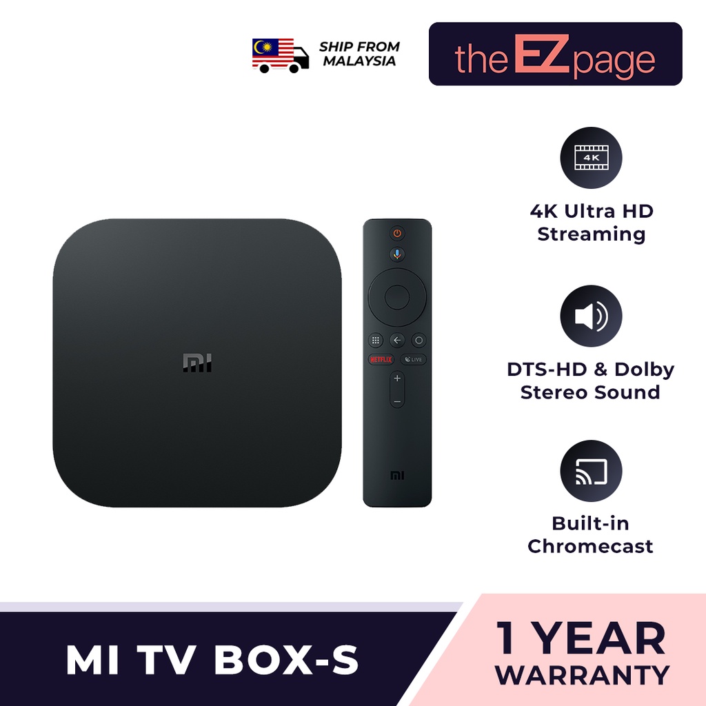 Mi Box S Prices And Promotions Nov 2021 Shopee Malaysia