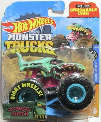 hot wheels monster truck animal