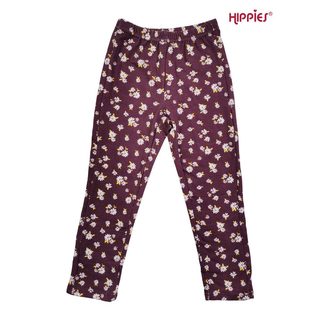 Hippies Girl Long Legging (Dark Purple) #702143