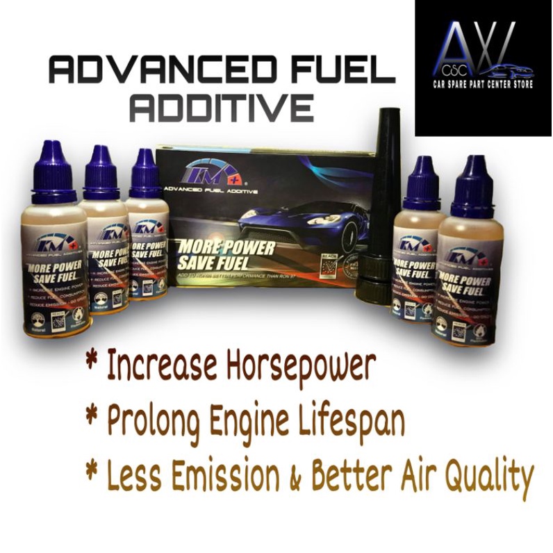 KM+ Advanced Fuel Additive (5x38ML) Shopee Malaysia