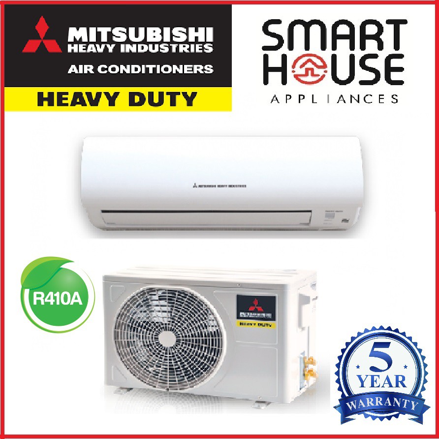 Mitsubishi R410 Non Inverter Air Conditioner with Ionizer SRK/C09CTR (1HP) R410 Shopee Malaysia