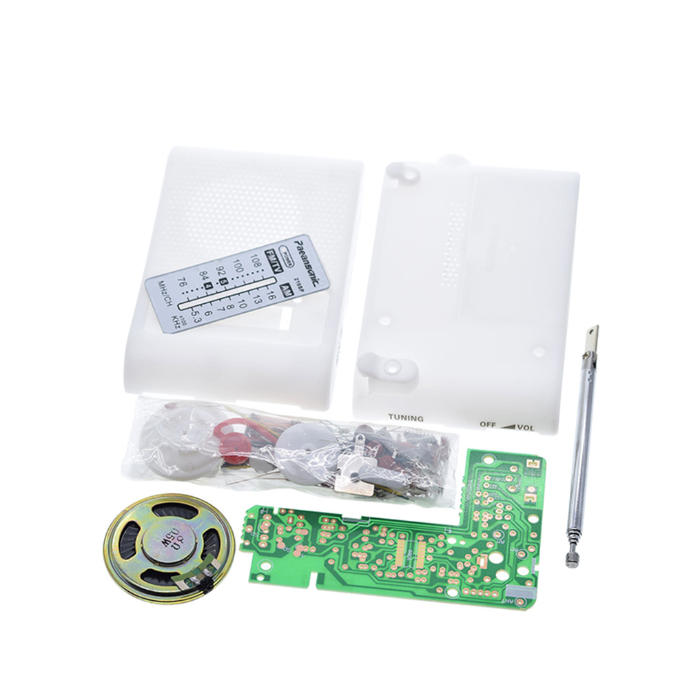 FM AM Radio Kit Parts CF210SP Suite for Ham Electronic lover assemble DIY EBILU 
