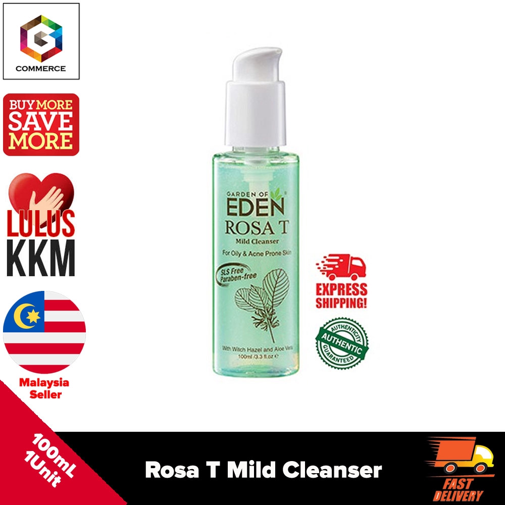 Garden Of Eden Rosa T Mild Cleanser 100ML | Shopee Malaysia