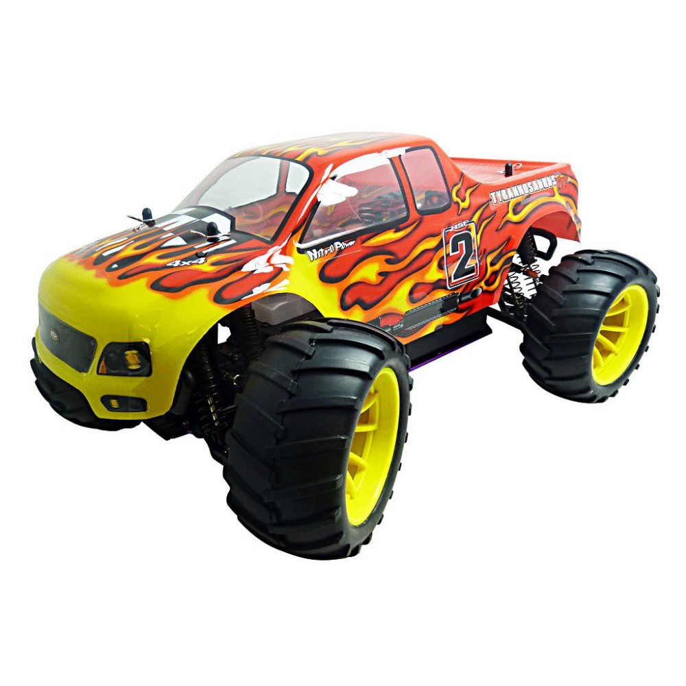 rc nitro monster truck