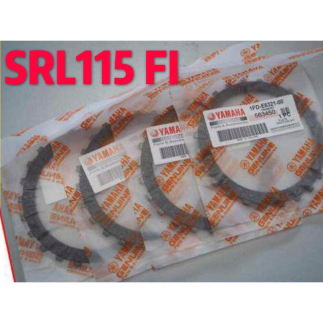 CLUTCH PLATE CLUTCH DISC ORIGINAL YAMAHA SRL115FI / LAGENDA 115 FI