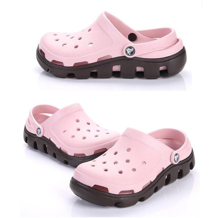 crocs duet pink