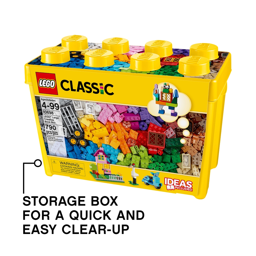 lego 10698 classic large creative brick box 790 pieces