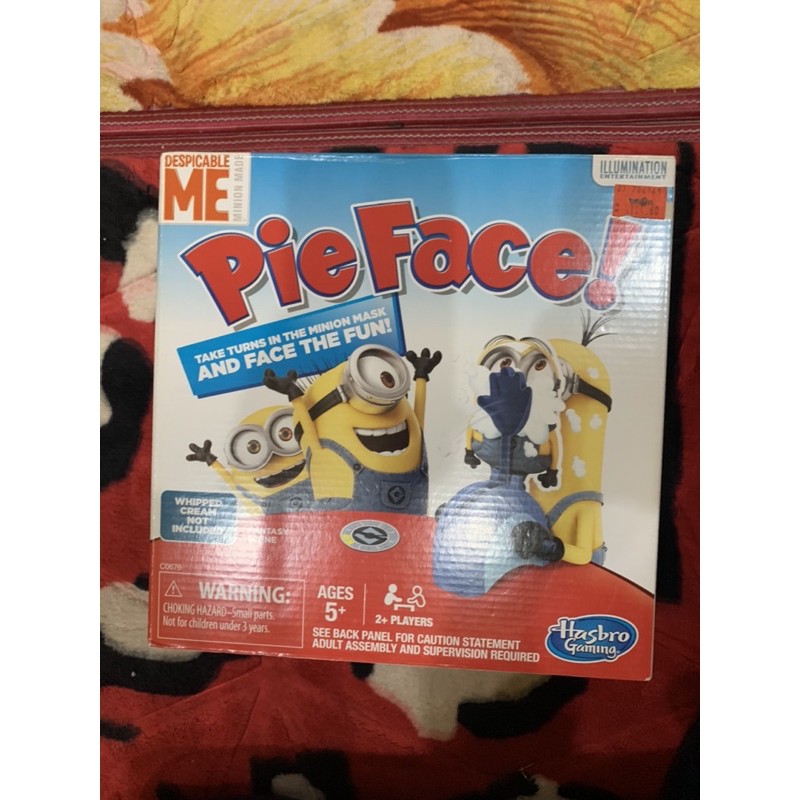 Hasbro Pie face Despicable Me (minions) limited edition Shopee Malaysia