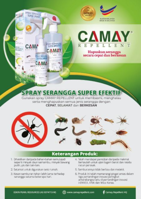 Spray Camay Spray Serangga Racun Serangga Shopee Malaysia