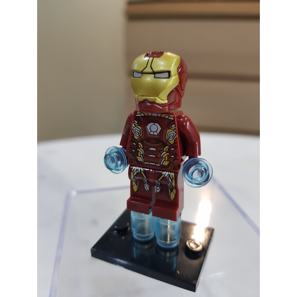 Ironman minifigure Avengers Marvel lego compatible | Shopee Malaysia