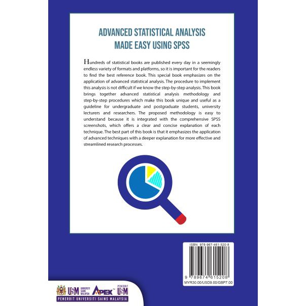 Buy Advanced Statistical Analysis Made Easy Using Spss Seetracker Malaysia