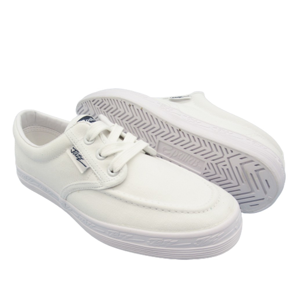 Pallas Jazz N407001w New Arrivals School White Shoe  Kasut Sekolah 