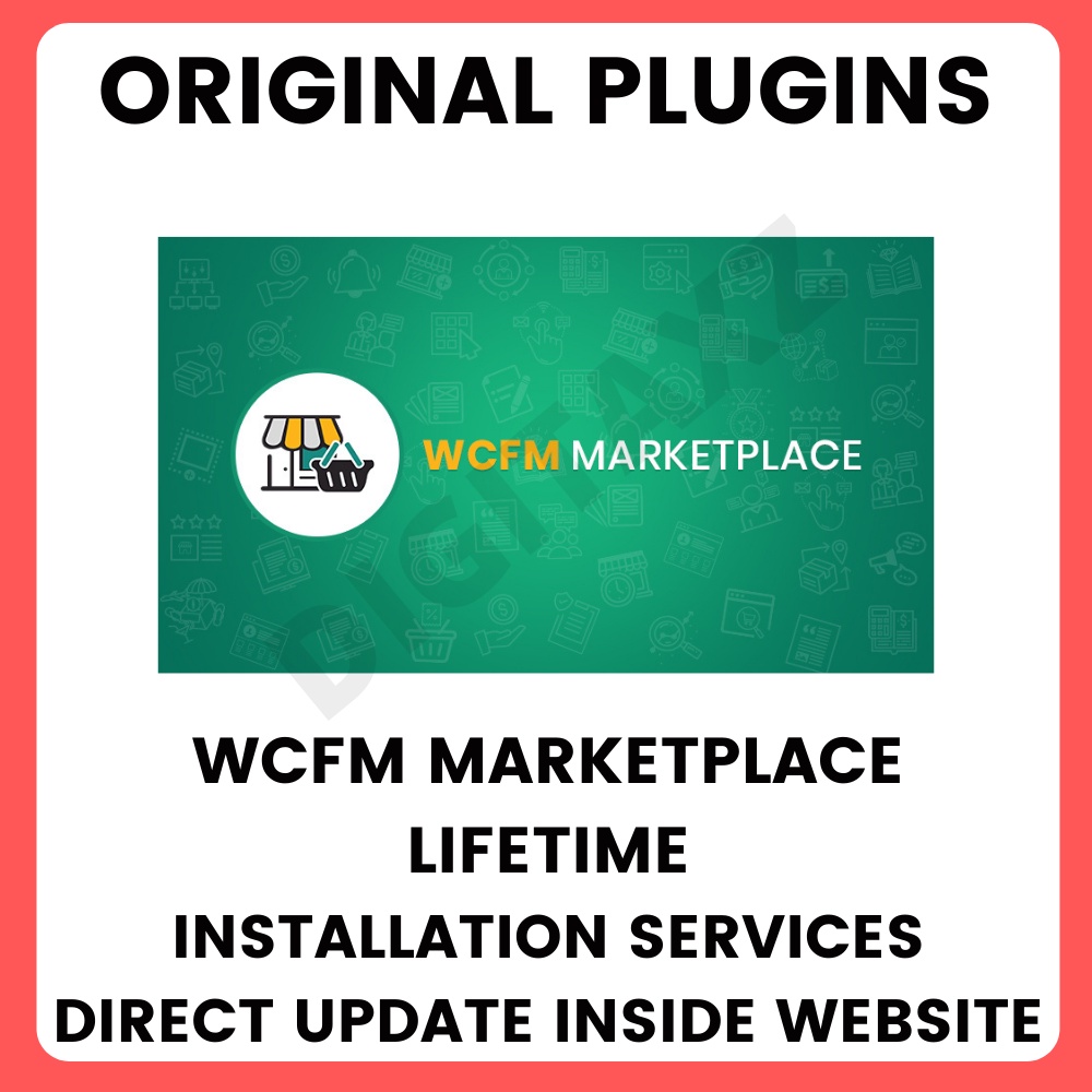 New WCFM MARKETPLACE PRO Installation Service Original Keys Not GNU