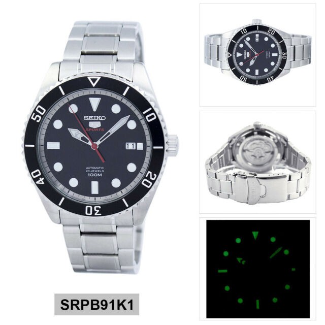 seiko seiko 5 sport automatic watch srpb91k1