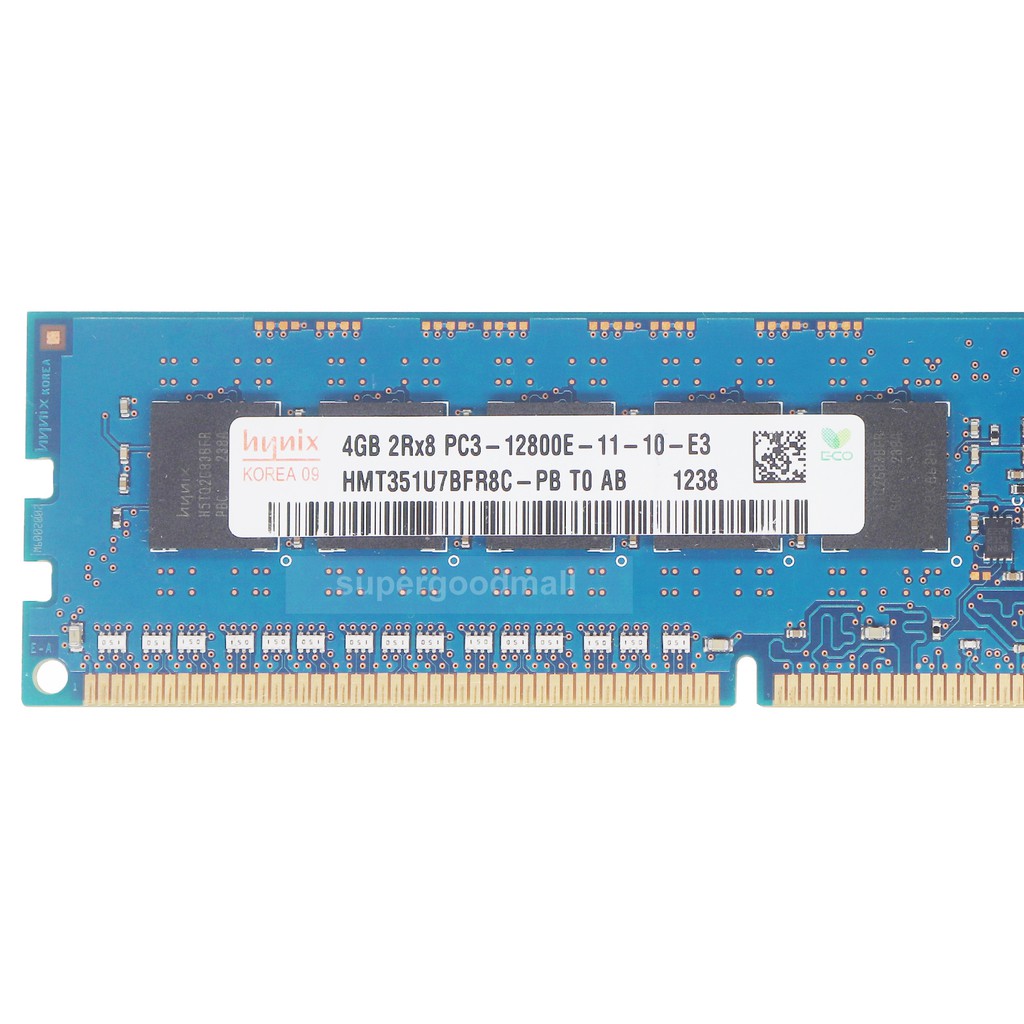 hynix 4GB 2RX8 PC3-12800E DDR3-1600MHz 1.5V 240Pin ECC Unbuffered DIMM  Server Memory RAM | Shopee Malaysia