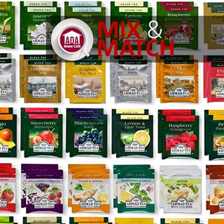 Ahmad Tea Mix & Match Assorted Tea Bags Samplers