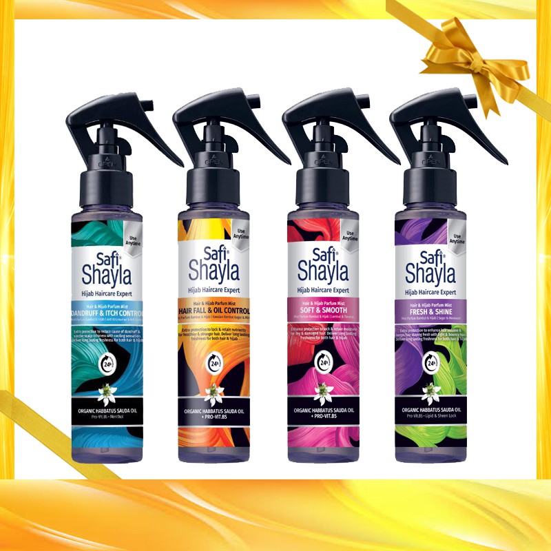 Safi Shayla Parfum Mist Rambut & Hijab Terurus / Menawan 100g | Shopee