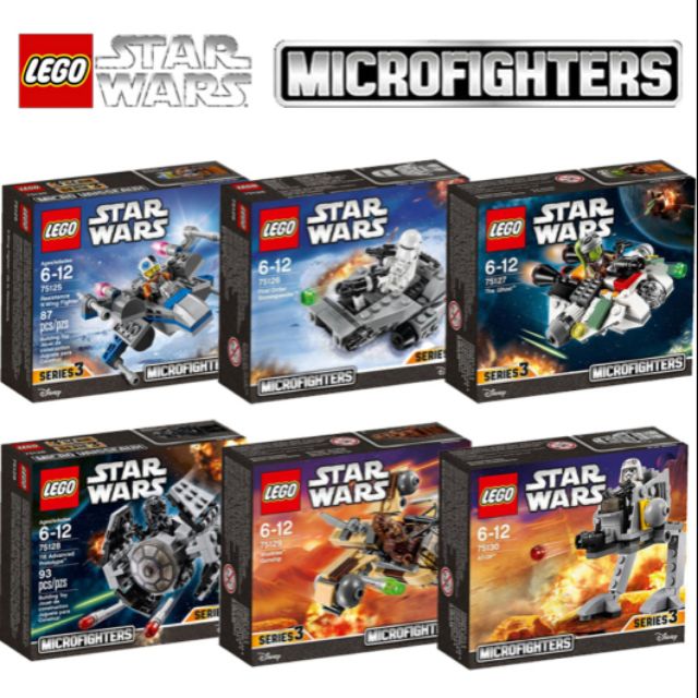 all lego microfighters