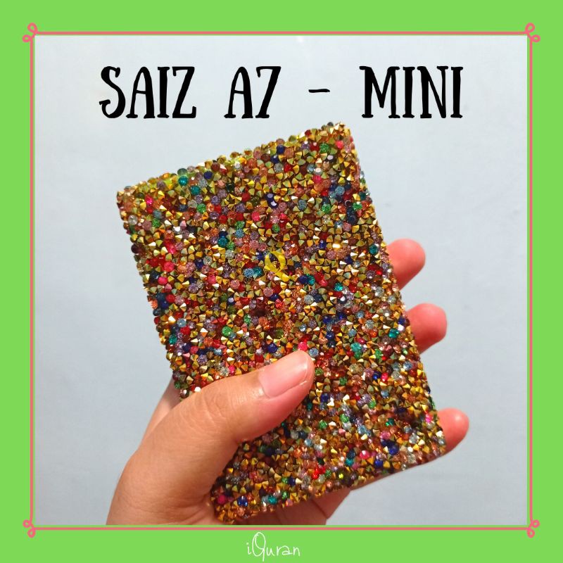 Buy [SAIZ A7 - MINI] Al-Quran Kristal  Al-Quran Kristal A7  Al 