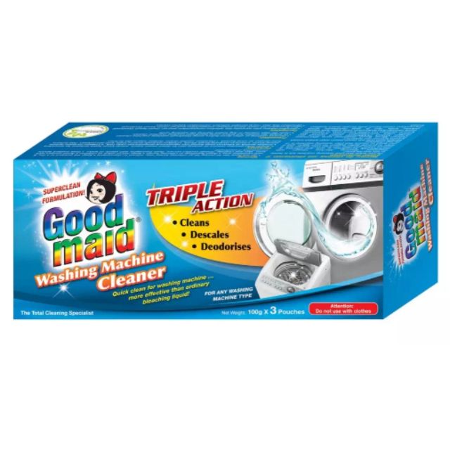 (Ready Stock) Good maid Washing Machine Cleaner/Pencuci Mesin Basuh 100g x 3pack Shopee Malaysia