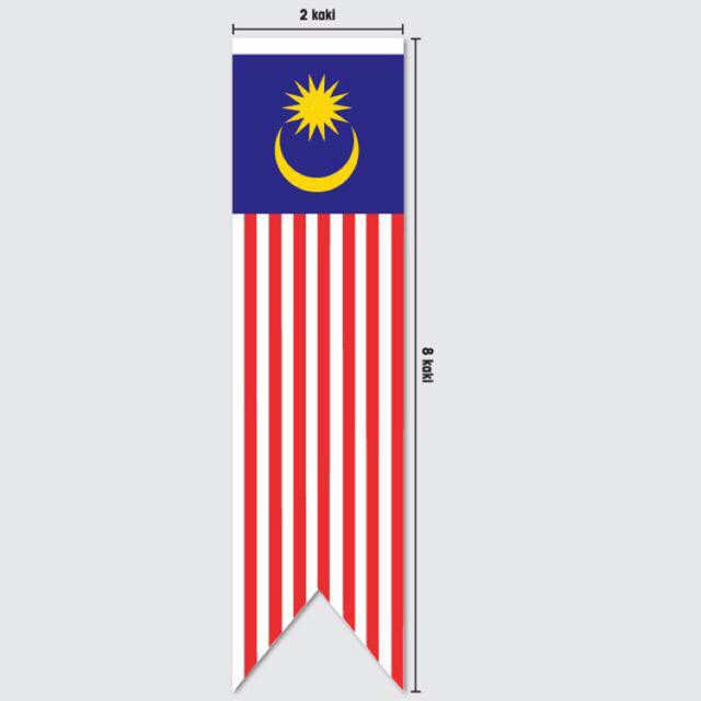 Malaysia Flag Bendera Malaysia 2 X 8 Shopee Malaysia