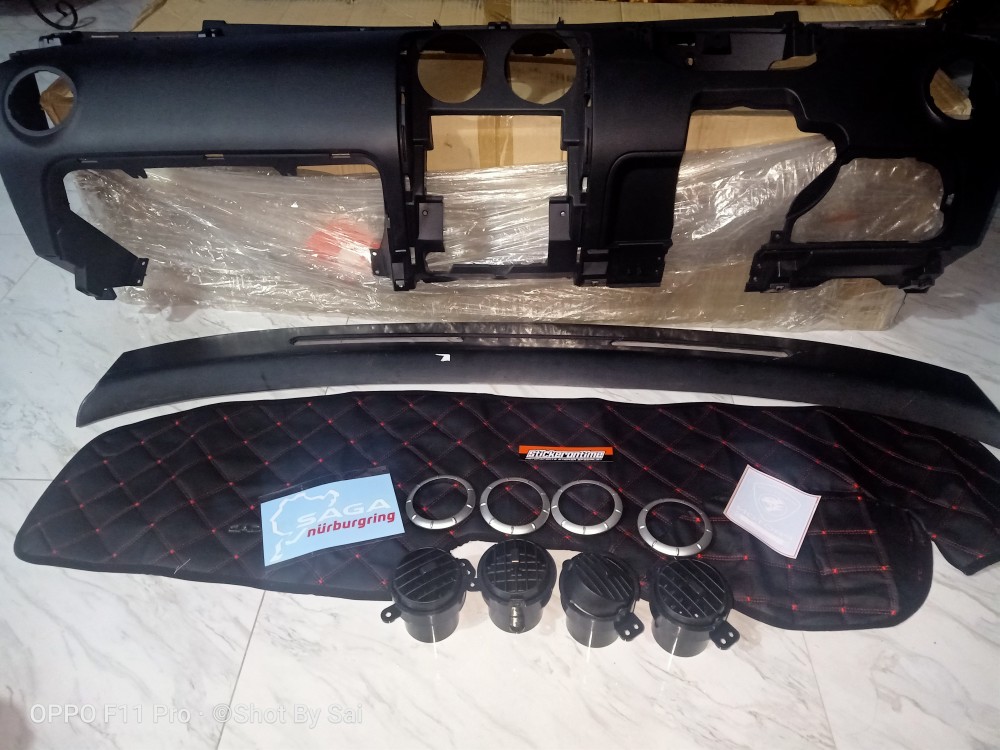 Proton Saga 2 LMST Dashboard cover with Red Line Genuine DAD Shopee