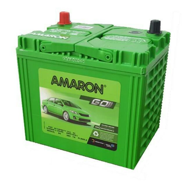 Bateri Kereta Siap Hantar Pasang Percuma Brand Amaron Saiz Ns40zl Ns60 Ns70 Din55 55d23l Shopee Malaysia