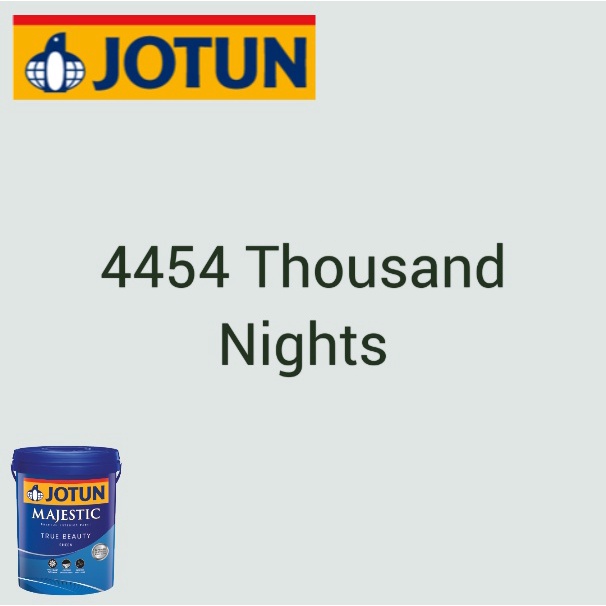 JOTUN Paint 1 LITER MAJESTIC TRUE BEAUTY for Interior Wall Paint / Cat