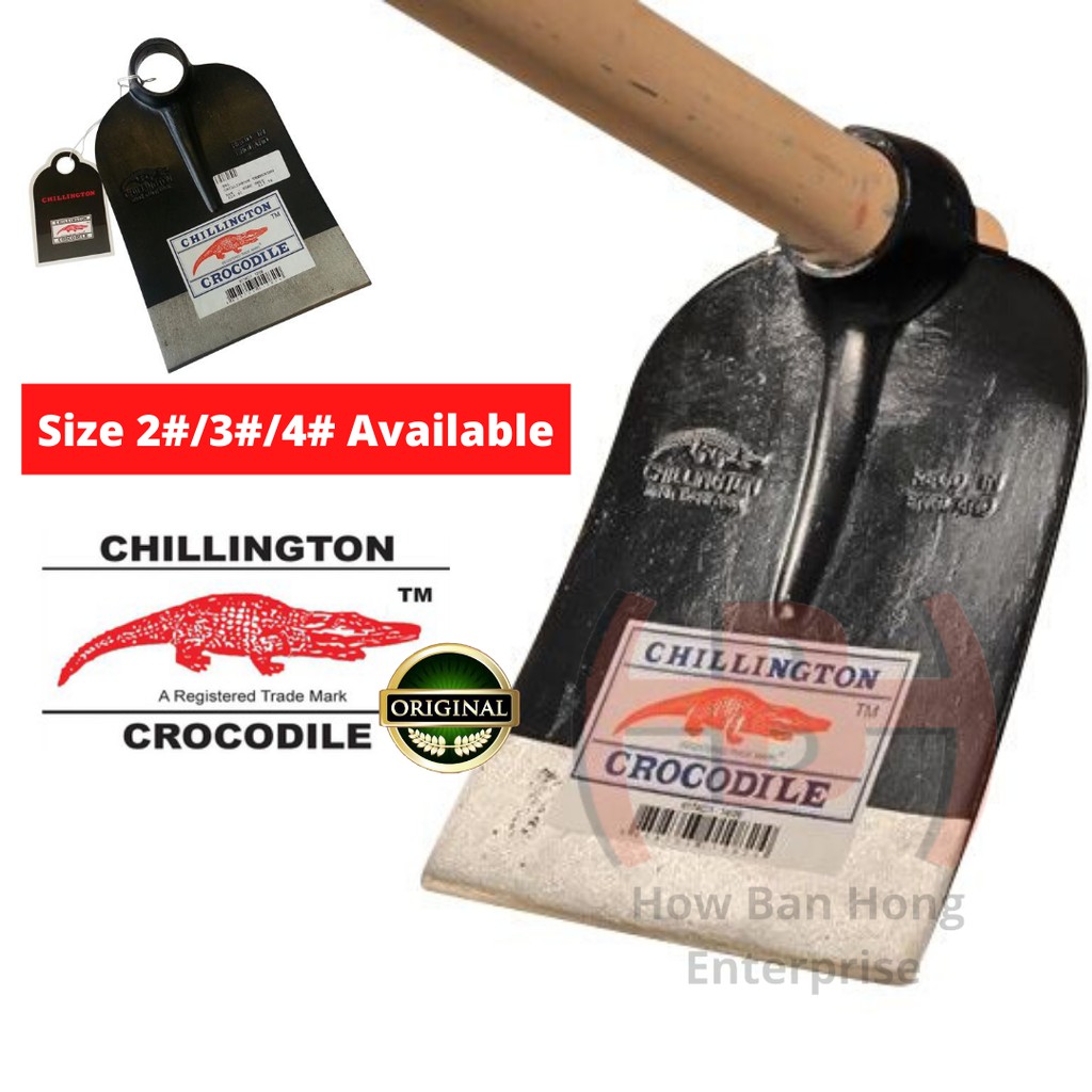 [Ready Stock] 100 Ori Mata Cangkul Cap Buaya / Crocodile