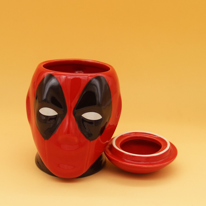 Marvel Comics Deadpool Mug 3d Ceramic Coffee Cup Shopee Malaysia