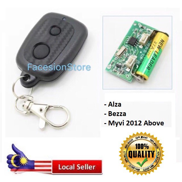 battery remote myvi