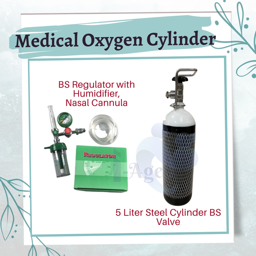 Medical Oxygen Tank Size E/ Steel 5 Liter Shopee Malaysia