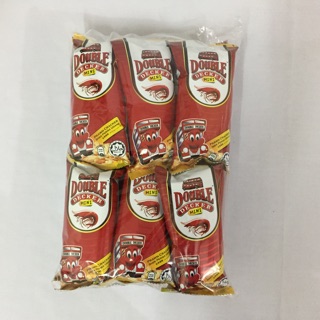 Double Decker Mini 15gm x 12pkt Prawn Crackers Snacks Makanan Ringan ...